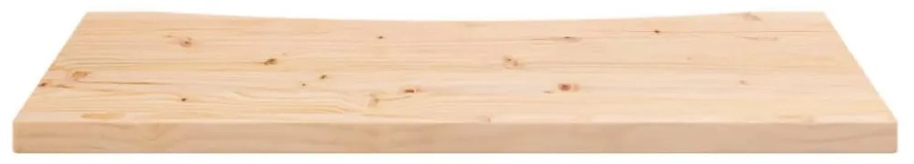 tömör fenyőfa asztallap 80 x 40 x 2,5 cm
