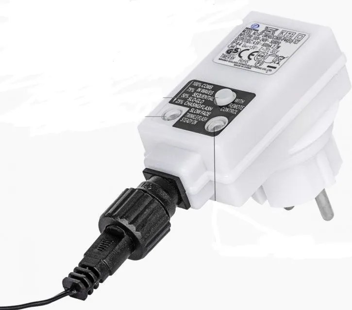 VOLTRONIC® Dekoratív fa LED 180 cm + vezérlő meleg fehér