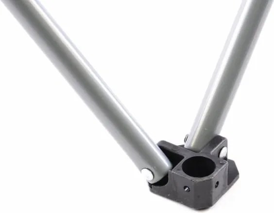 DIVERO Kempingszék Deluxe 2 db 600D kék