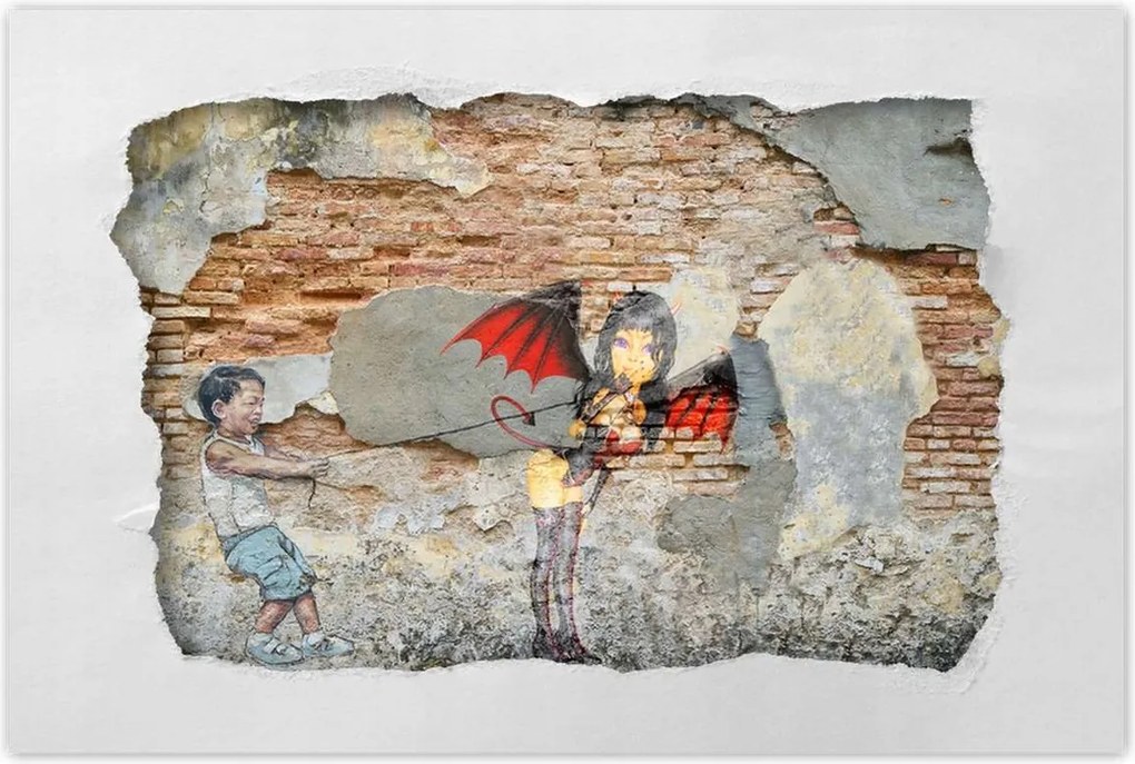 Poszterek 90x60 Graffiti Utcaművészet