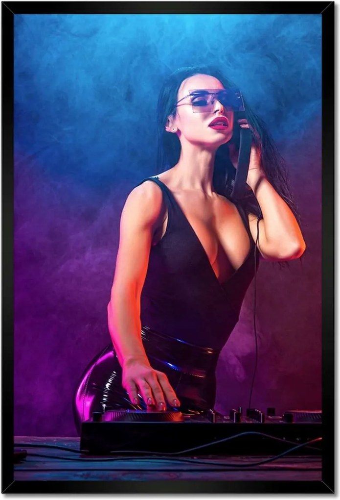Poszterek keretben 40x60 Techno Trans Party Djka