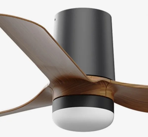 FARO 33835-1TW - LED Dimmelhető ventilátor MINI PUNT TUB S 10W 2700/4000/6000K + távirányító