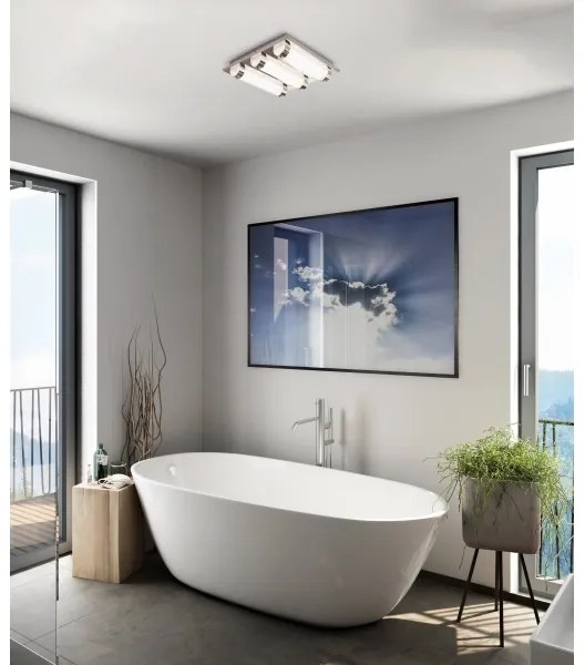 Eglo 97056 - LED Fürdőszobai mennyezeti lámpa TOLORICO 3xLED/7W/230V IP44