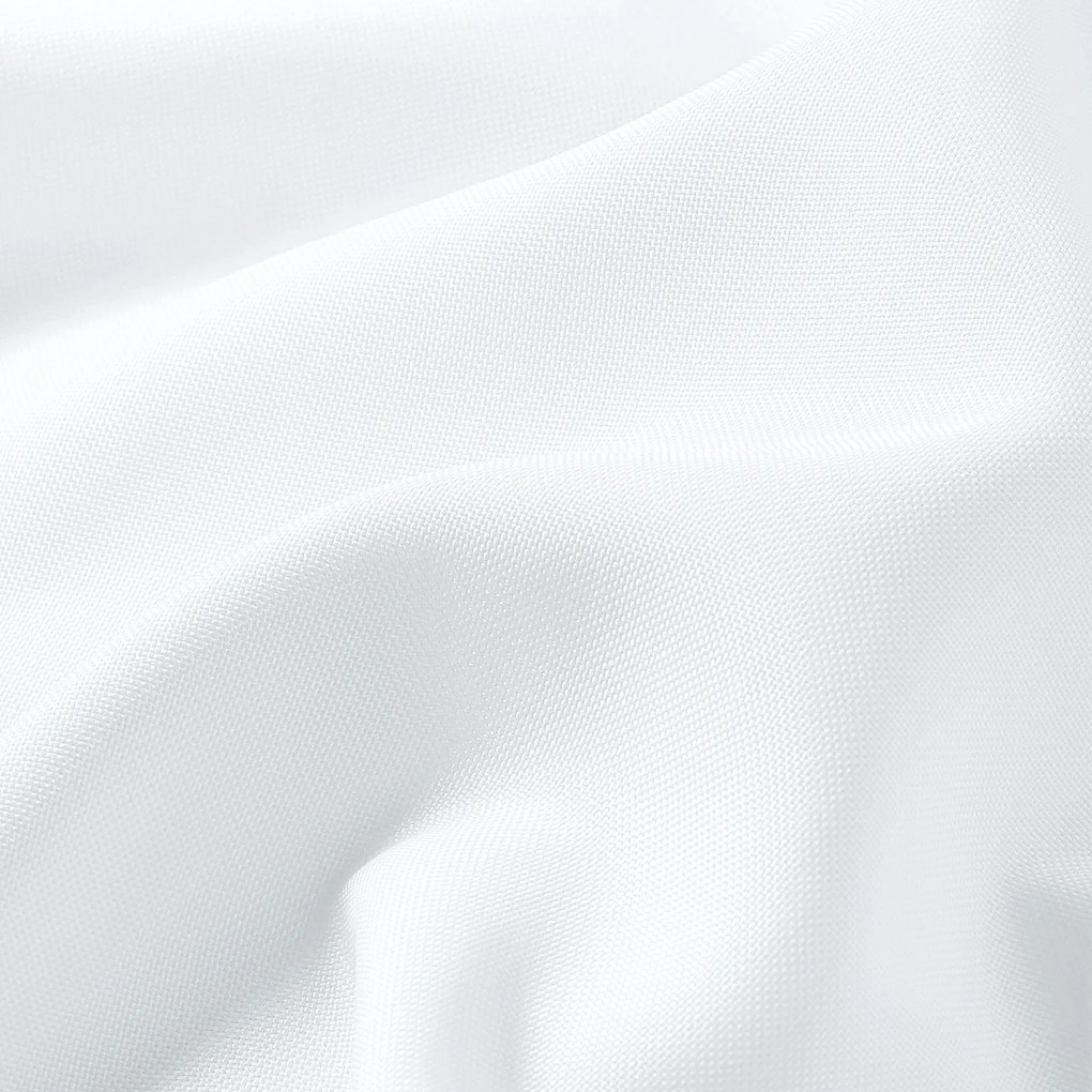 Goldea dekoratív drapéria - fehér 160x150 cm