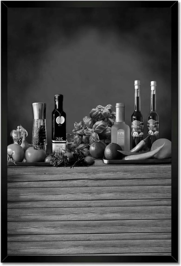 Poszterek keretben 40x60 Fűszerek a konyhába