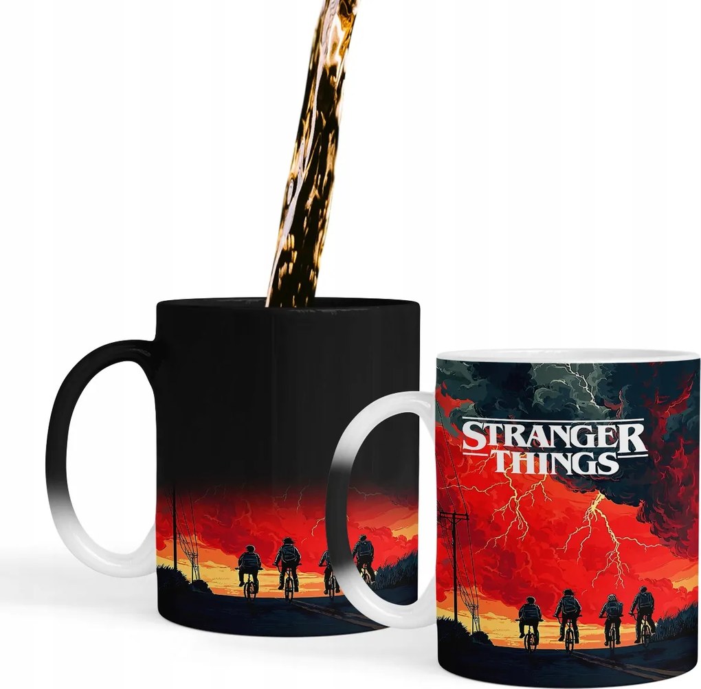 Mágikus Bögre Stranger Things Sorozat Eleven Friends Demogorgon