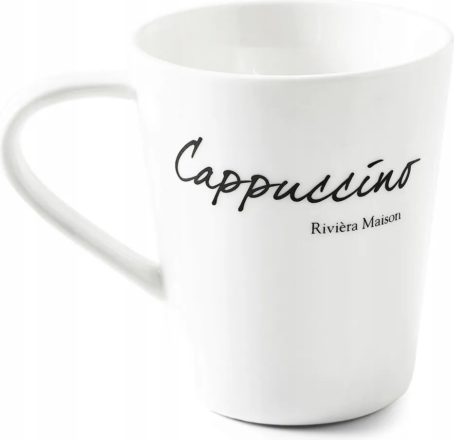 Kerámia bögre fehér Classic Cappuccino Riviera Maison