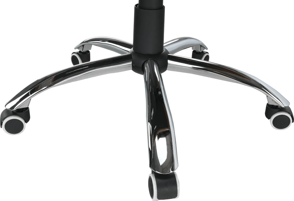 Irodai szék lábtartóval, textilbőr barna, DRAKE