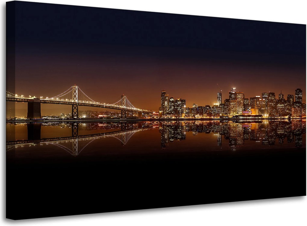 Vászonkép Építészet San Francisco 100X60