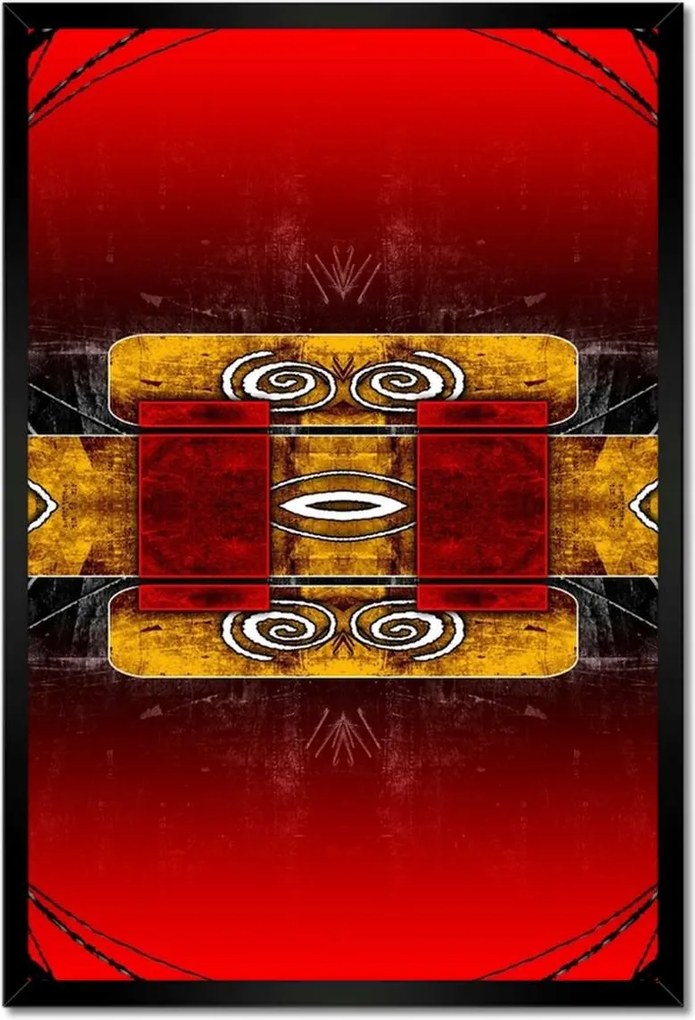 Poszterek keretben 40x60 Kör alakú fantázia