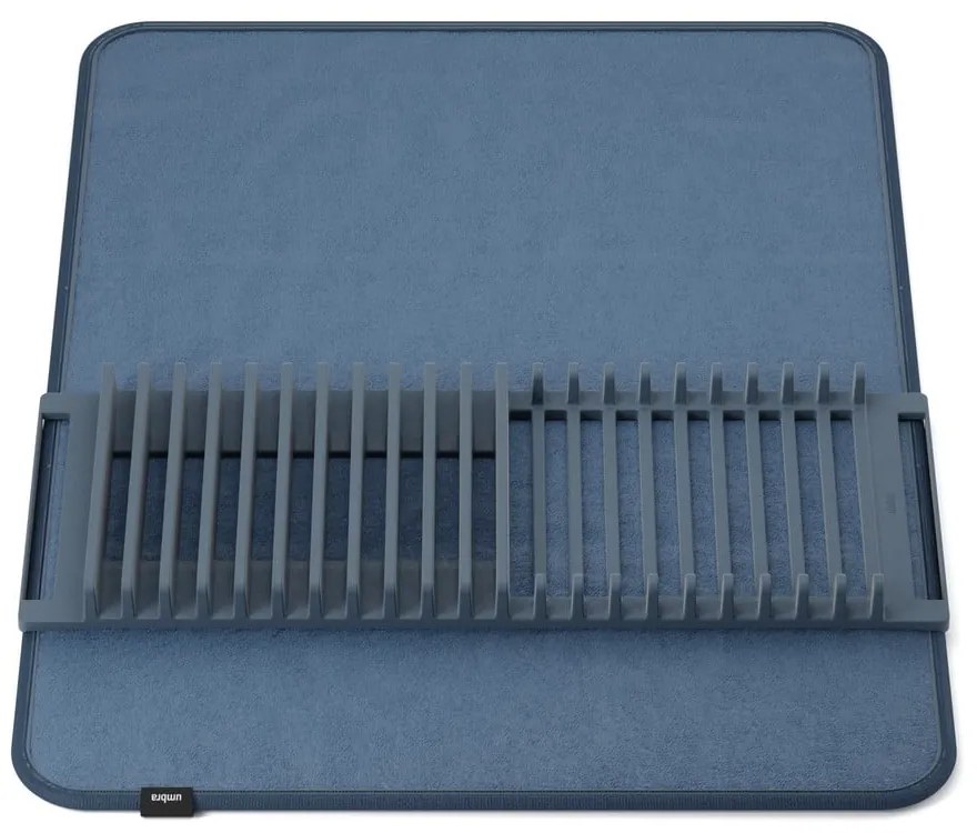 Kék textil edénycsepegtető alátét 61x46 cm Udry – Umbra