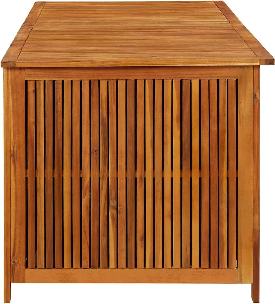 vidaXL tömör akácfa kerti tárolóláda 175 x 80 x 75 cm