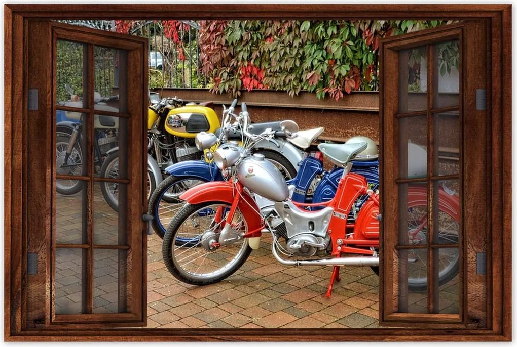Poszterek 60x40 Antik motorkerékpárok