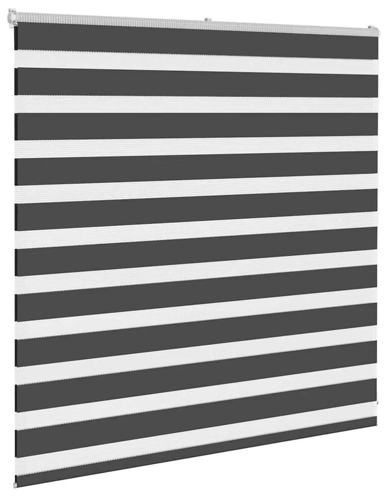 zebrafüggönnyel fekete szövetszélesség 135,9 cm poliészter