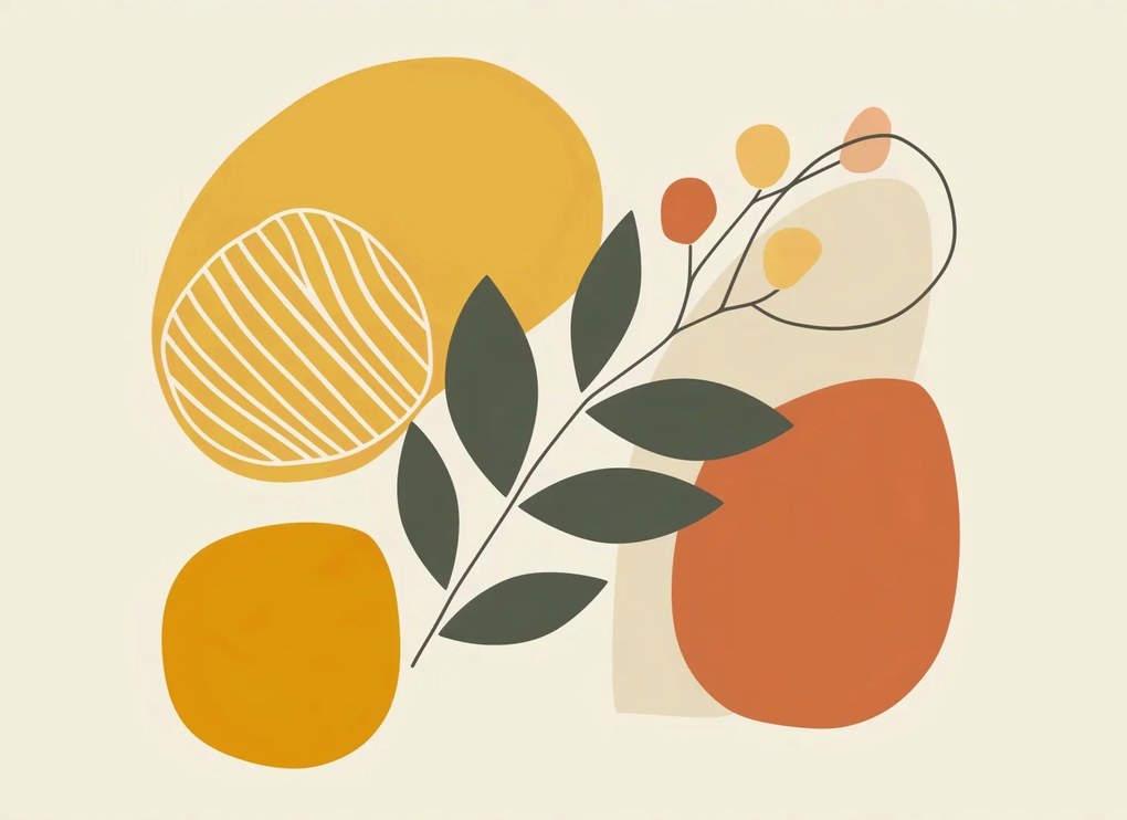 Poszter 55x40cm Fény és árnyék a botanikában