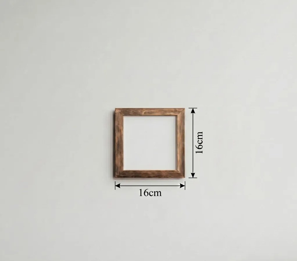 UKZM080 keretezett MDF falikép, 16 x 16 cm