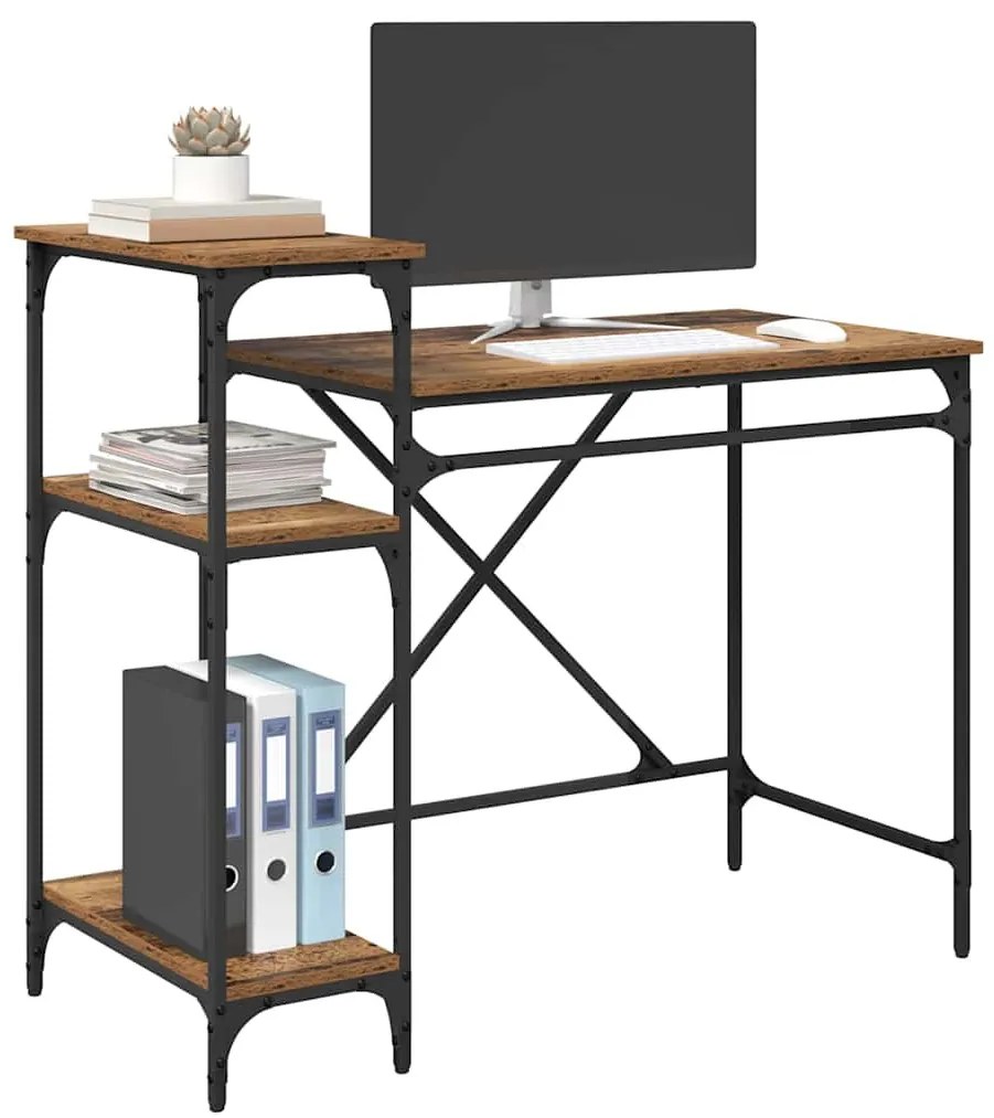 Asztal Öreg fa 105 x 50 x 90 cm Faanyag