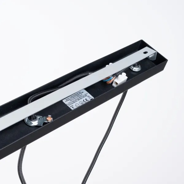 Sollux SL.1334 - Csillár zsinóron BRINA 3xG9/8W/230V fekete