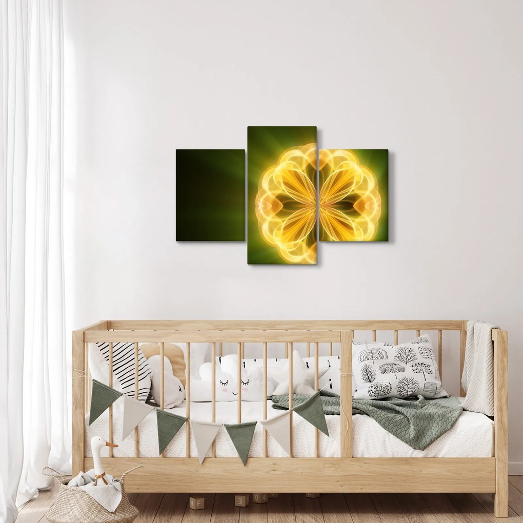 Sárga virág képe (90x60 cm)