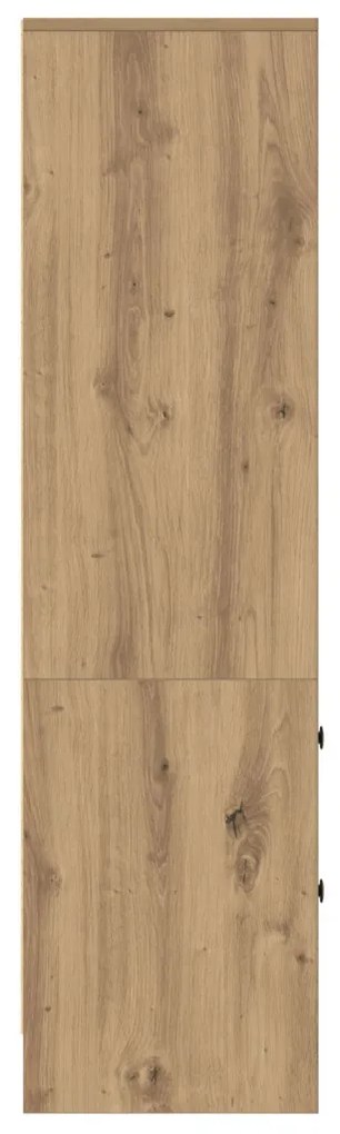 Magasfiú fiókkal kézműves tölgy 45.5 x 34 x 127 cm Faanyag