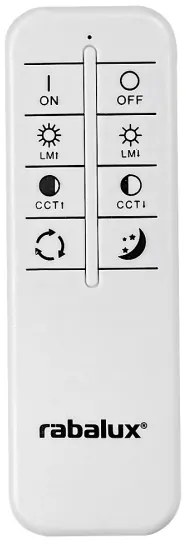 Rabalux - LED Dimmelhető mennyezeti lámpatest LED/47W/230V 3000-6000K + TÁVIRÁNYÍTÓ