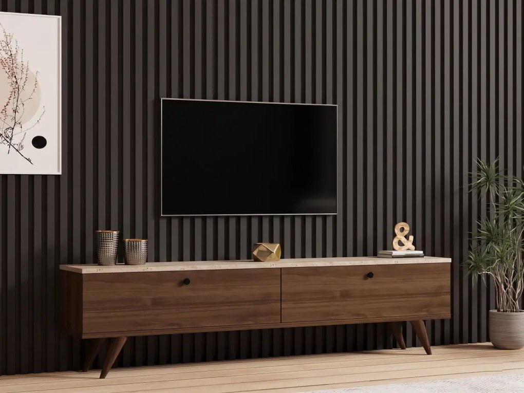 Paris - Walnut, Travertine