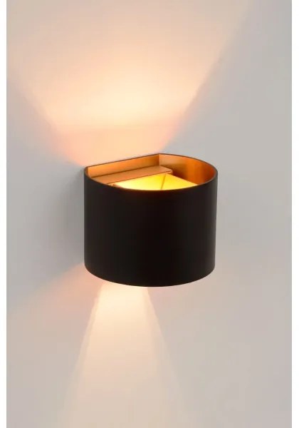 Lucide 09218/04/30 - LED Fali lámpa XIO 1xG9/4W/230V fekete