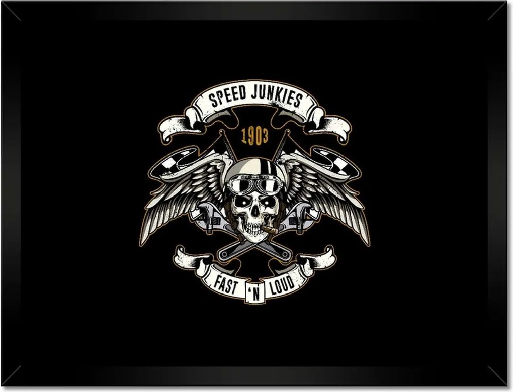 Poszterek keretben 40x30 Motorkerékpáros hangulat