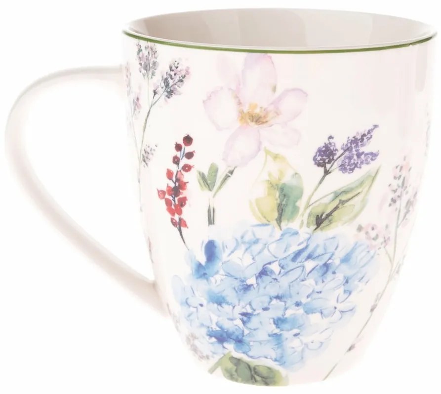 Flower Garden Porcelán bögre, 490 ml