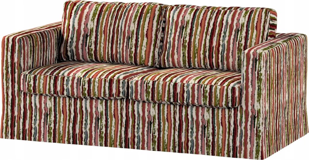 Karlstad 2 személyes kinyitható kanapé huzat Ikea zöld