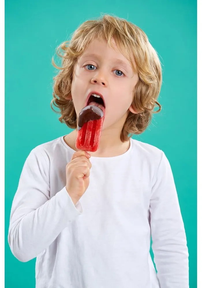 Szilikon jégkrémkészítő forma szett 4 db-os – Lékué