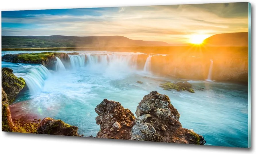 Fotó üvegkép Tengerpart a Balti-tengeren 100x70