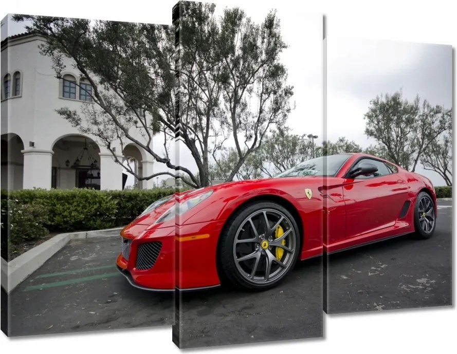 Vászonkép 90x70 Vörös Ferarri
