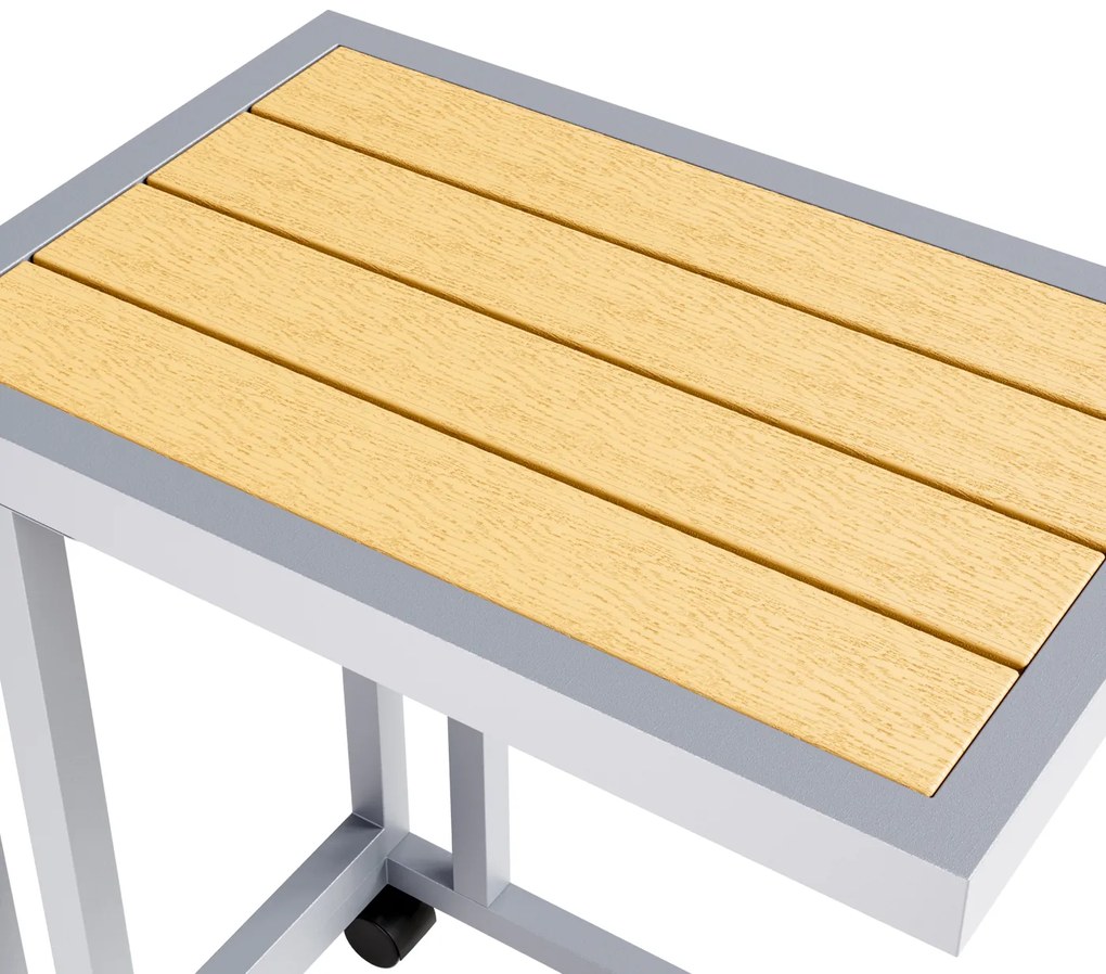 Casaria® WPC lerakóasztal - natúr