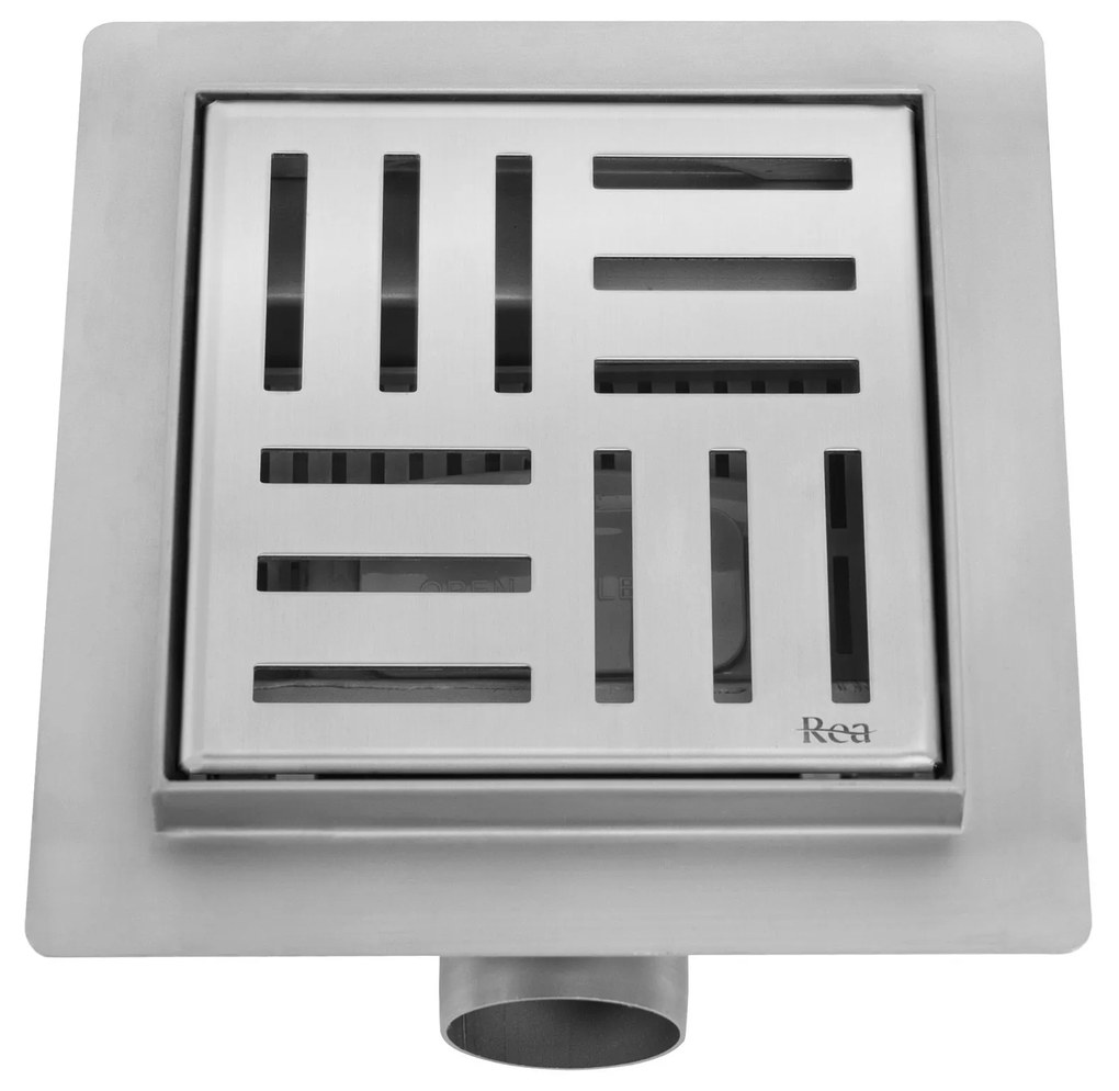 Zuhanylefolyó REA CROSS  Nickel Brush 12x12