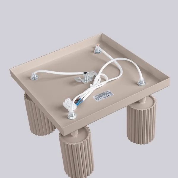 Brilagi - Spotlámpa CRESTO 4xGU10/10W/230V taupe