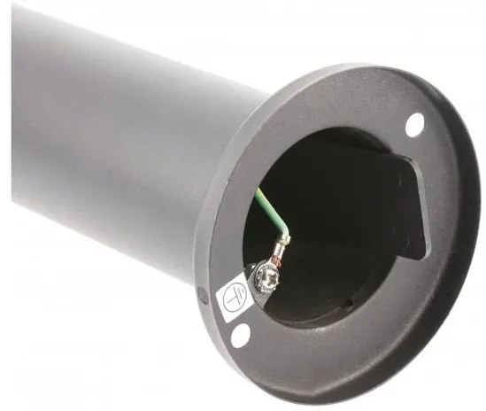 Lámpa Kerti lámpatest TORO-P 50, E27, MAX.15W, IP54, AC220-240V, 50-60Hz, oszlop, fekete