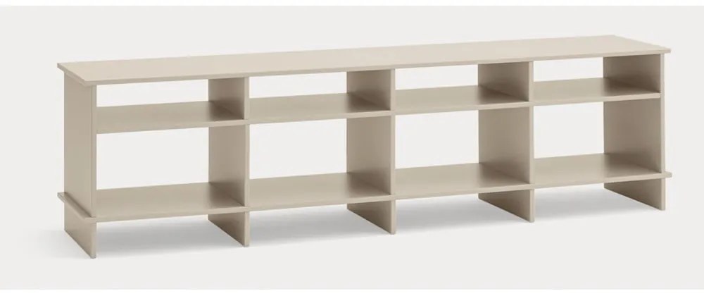 Krémszínű TV-állvány 180x50x40 cm Inari – Teulat