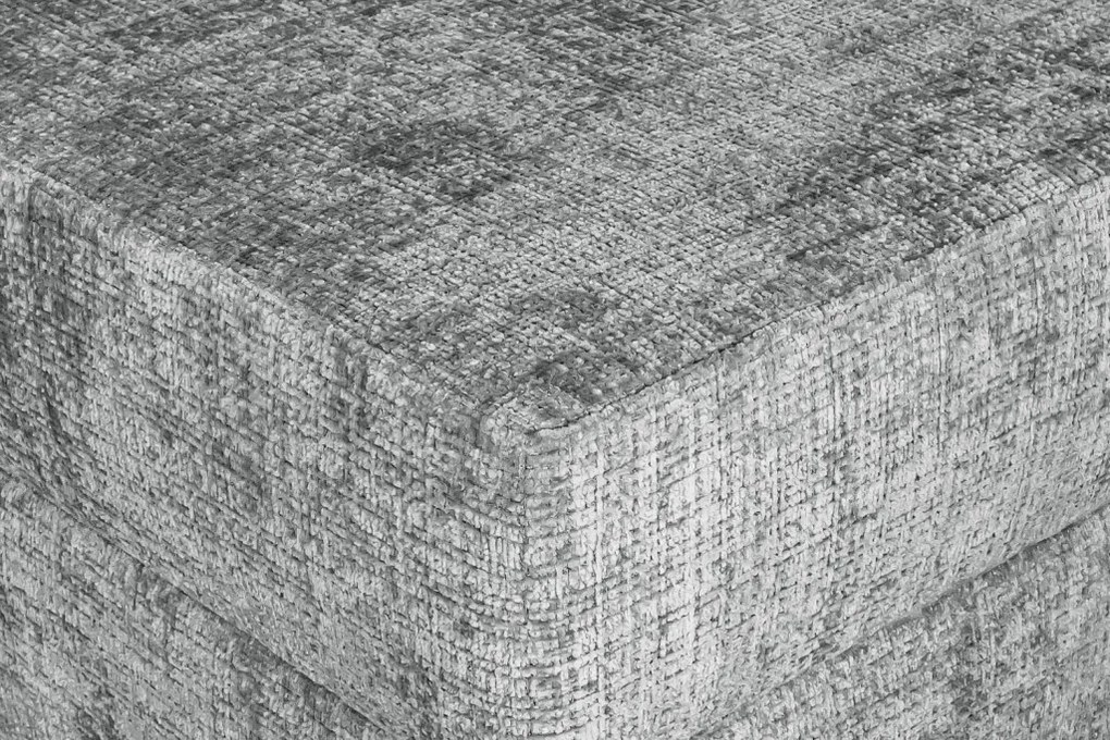 Largo kontinentális ágy ágyneműtartóval és beépített matraccal szürke 160x200 cm