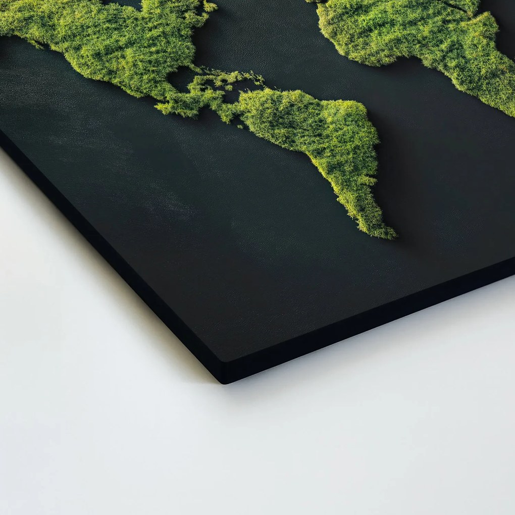 DUBLEZ | Fa kép - Moha világtérkép