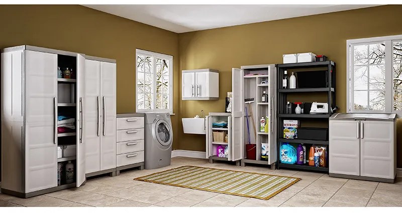 Keter Extra méretű zárható Excellence XL osztott műanyag szekrény