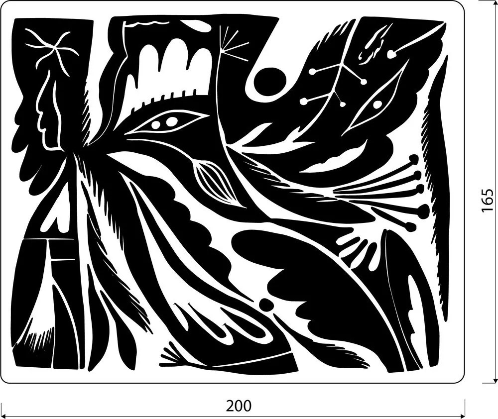 Sárga takaró 165x200 cm Lino – noo.ma