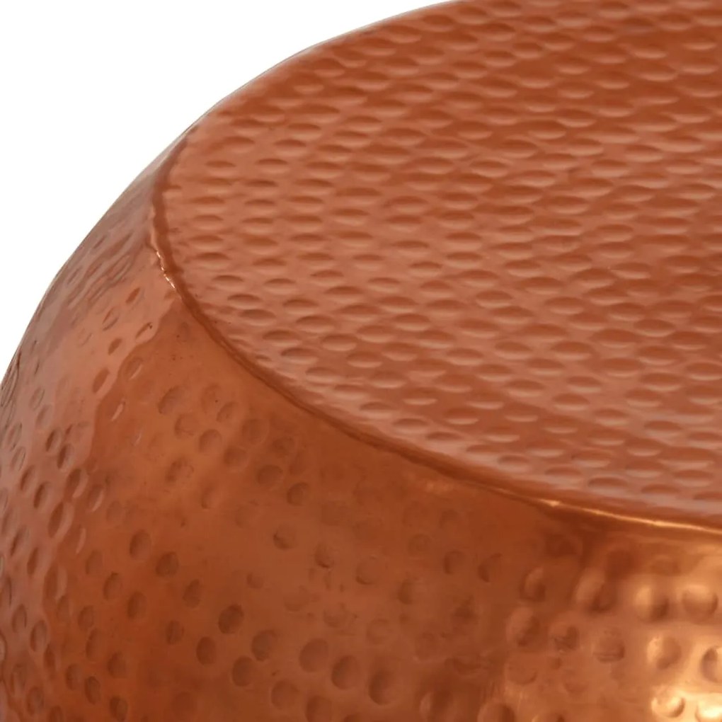 sárgaréz színű alumínium dohányzóasztal Ø55 x 28 cm