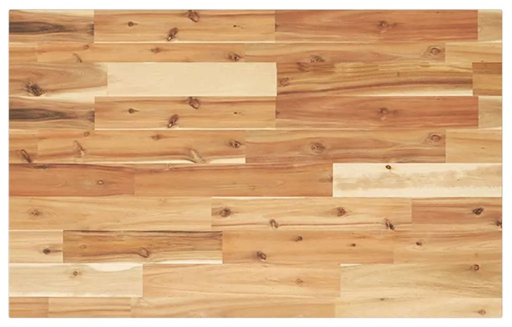 olajbevonatú tömör akácfa íróasztallap 80 x 50 x 2 cm