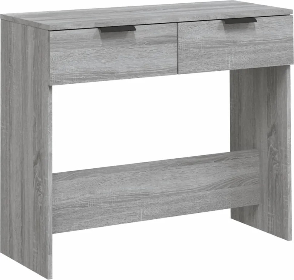 vidaXL szürke sonoma színű szerelt fa tálalóasztal 90 x 36 x 75 cm