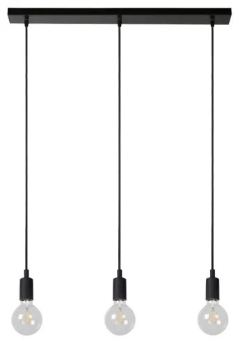 Lucide 08408/03/30 - Kábeles függeszték FIX MULTIPLE 3xE27/60W/230V