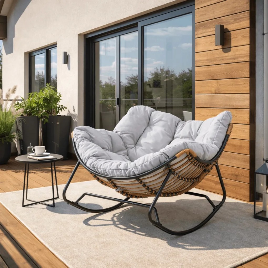 Hintaszék szürke színben ELTON