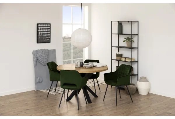 SETH fekete könyvespolc