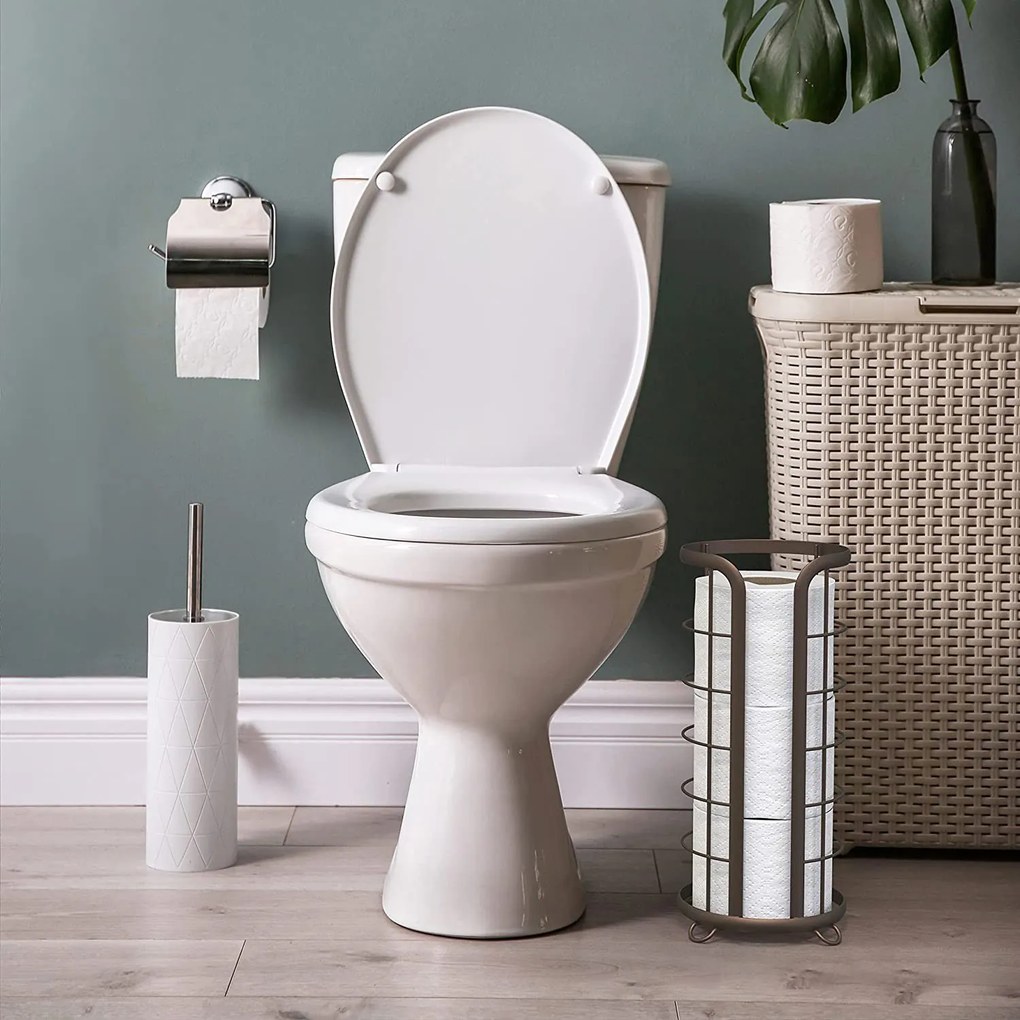 Álló WC papír tartó Brown 322743