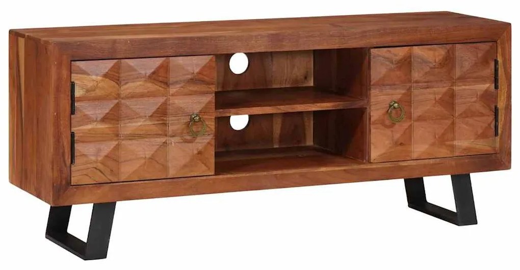 Média tárolószekrények és állványok Barna 112 x 30 x 48 cm